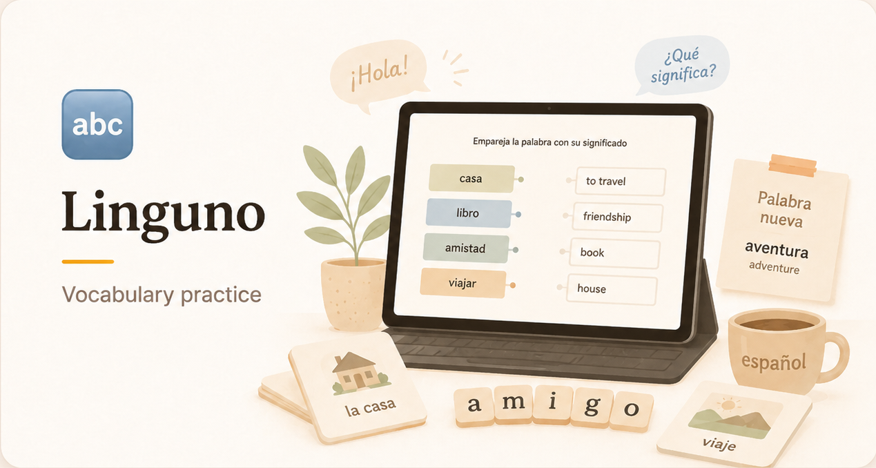 Linguno — vocabulary practice