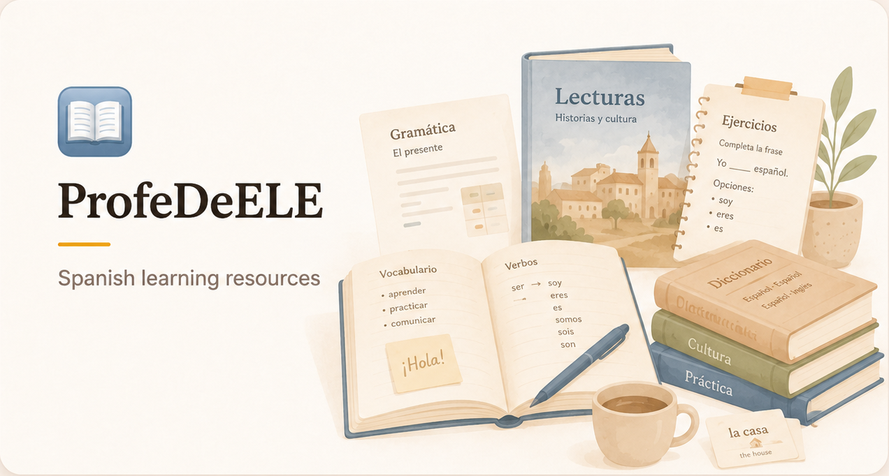 ProfeDeELE — Spanish learning resources