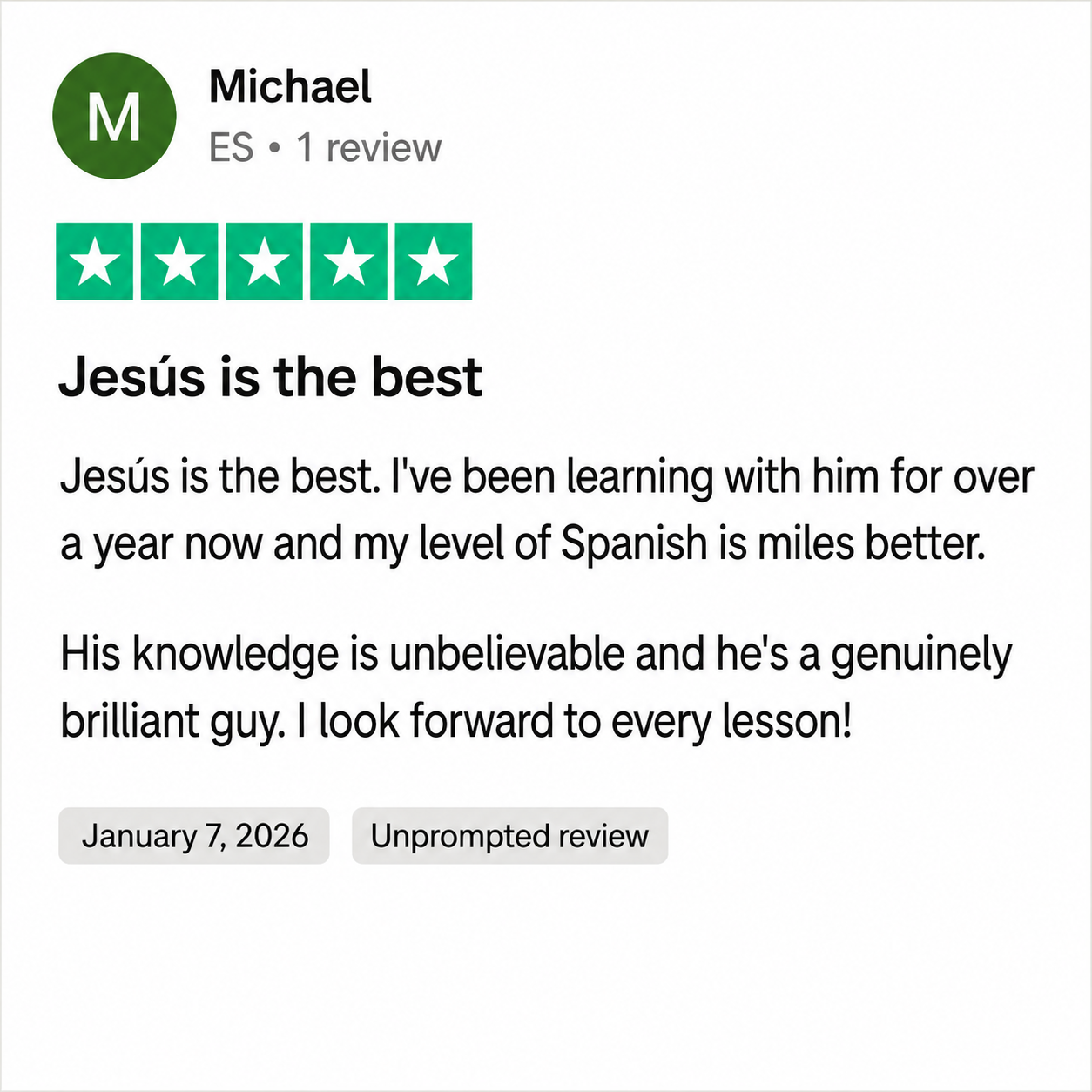 Michael — January 2026